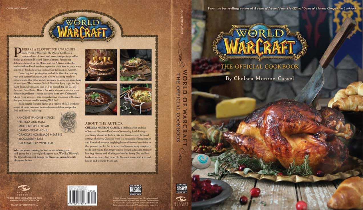 Brie Brewer, World of Warcraft Cookbook (Cover)