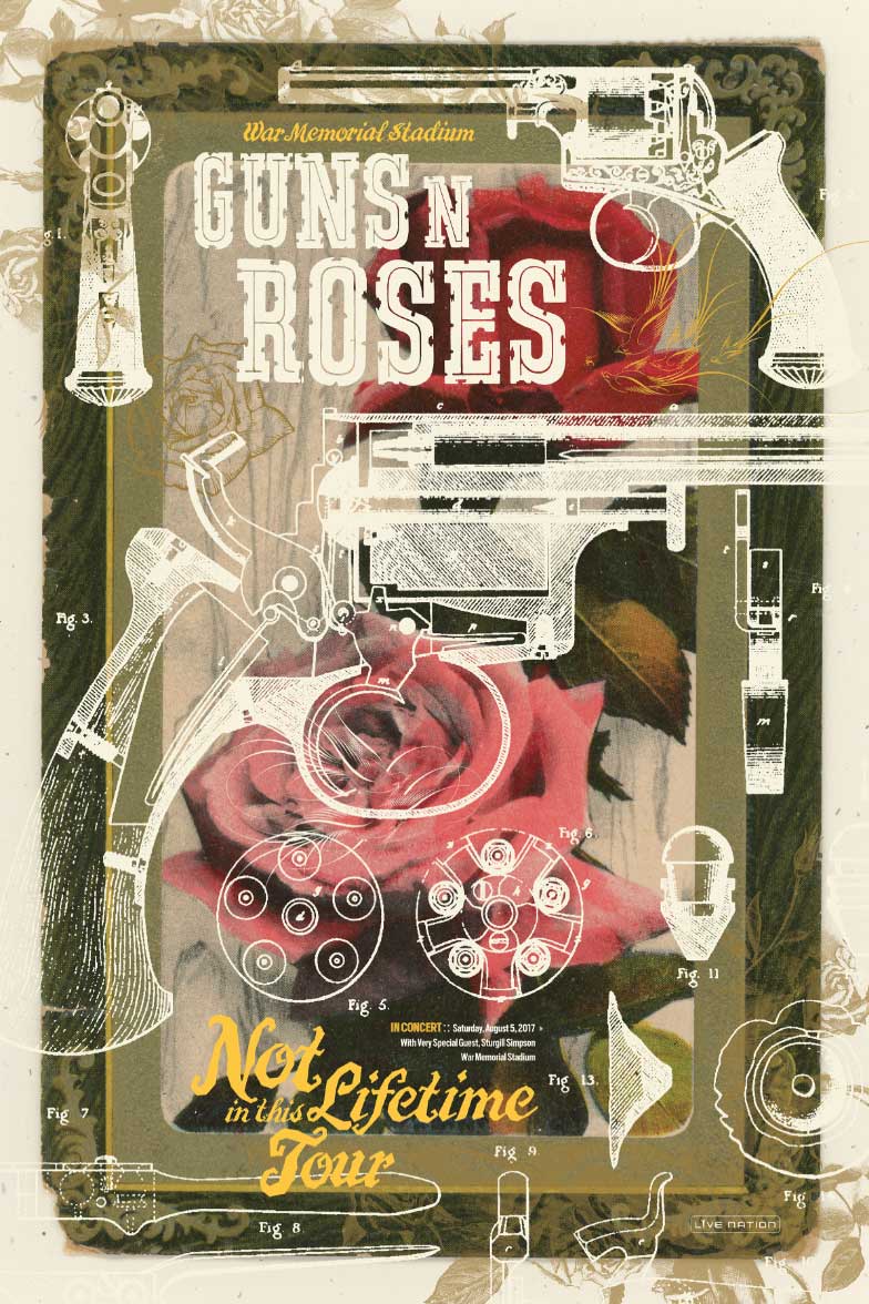 Jamie Mixon, Guns N’ Roses Concert Poster