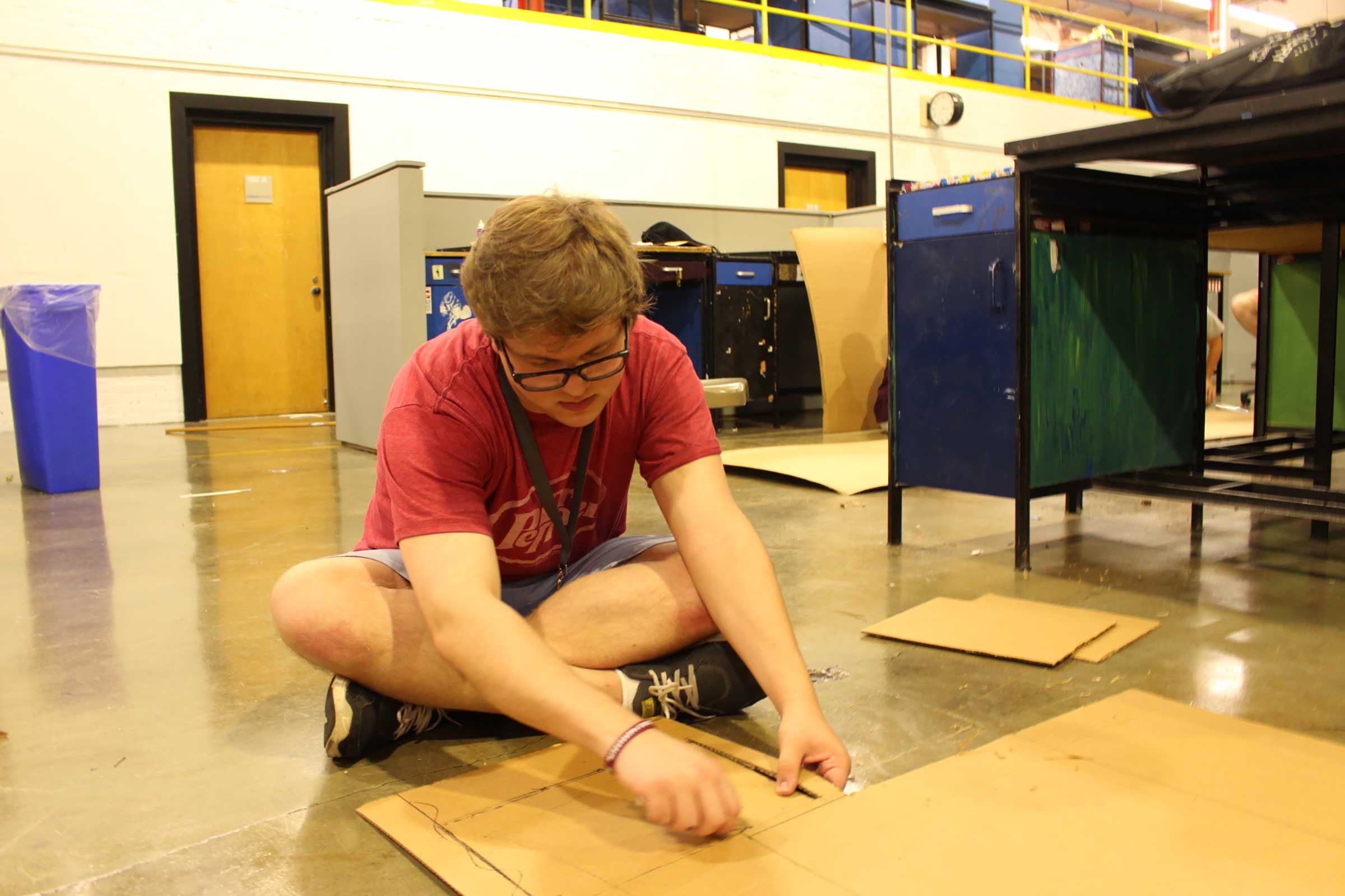 Day 4: Cardboard Sitting Device Construction 16