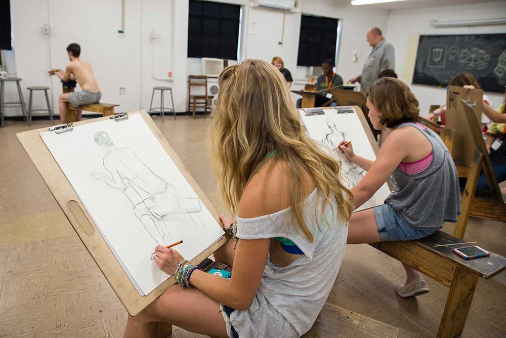 Images from Mississippi State University Department of Art summer camp - INvision