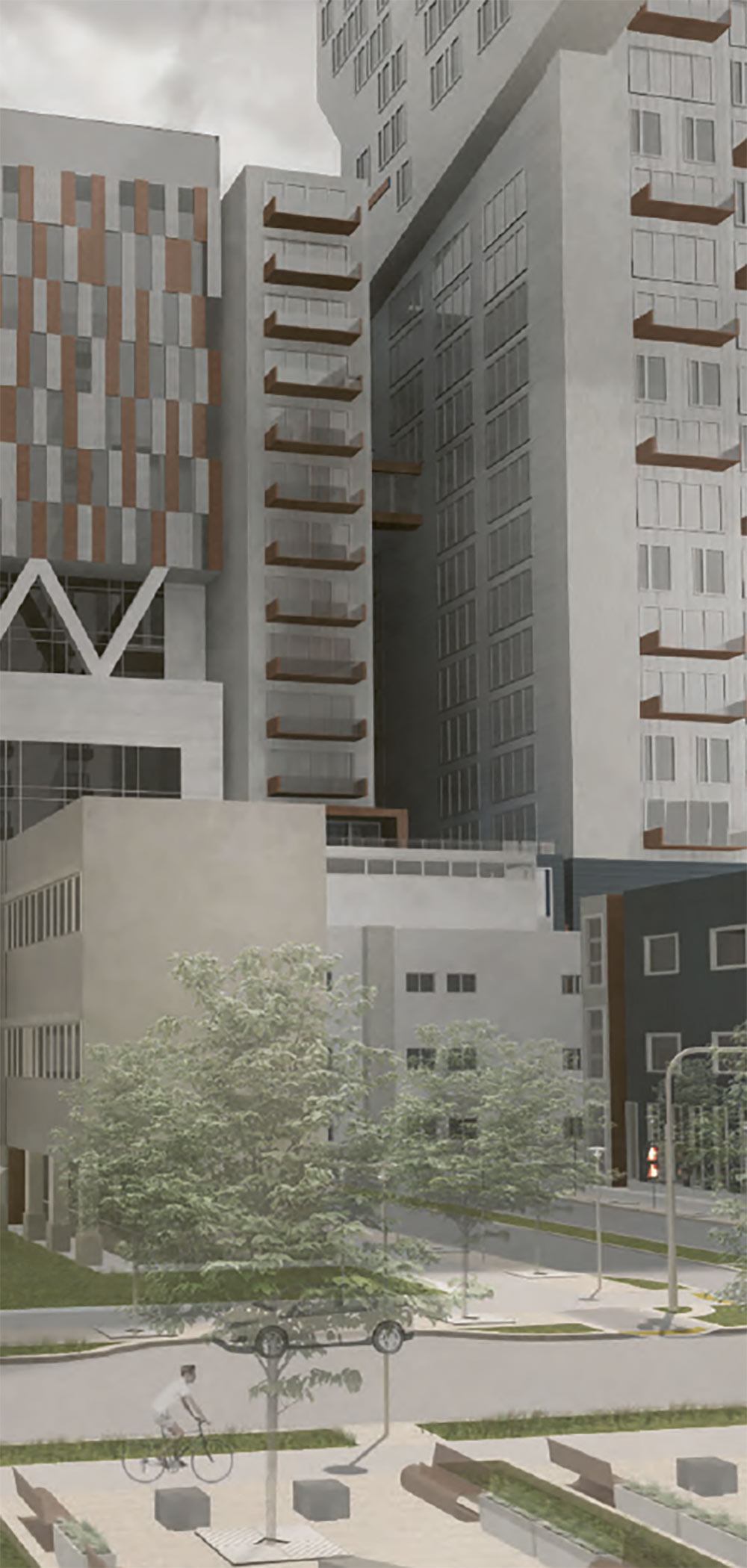 rendering of building exterior