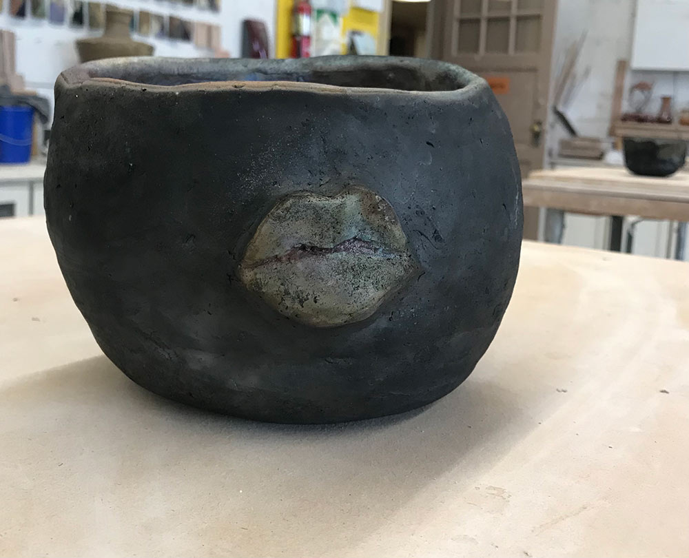 cameper&#039;s finished ceramics piece - bowl