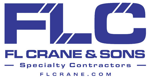 logo: FLC large in blue text &quot;FL Crane &amp; Sons&quot; below