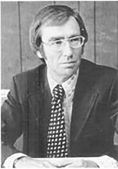 photo of Bill McMinn during his tenure as first dean of the School of Architecture at MSU