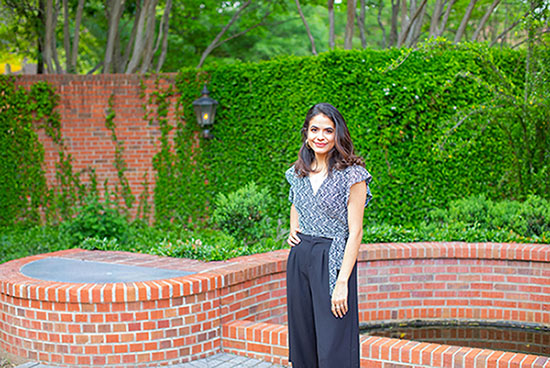 Student posing for a picture