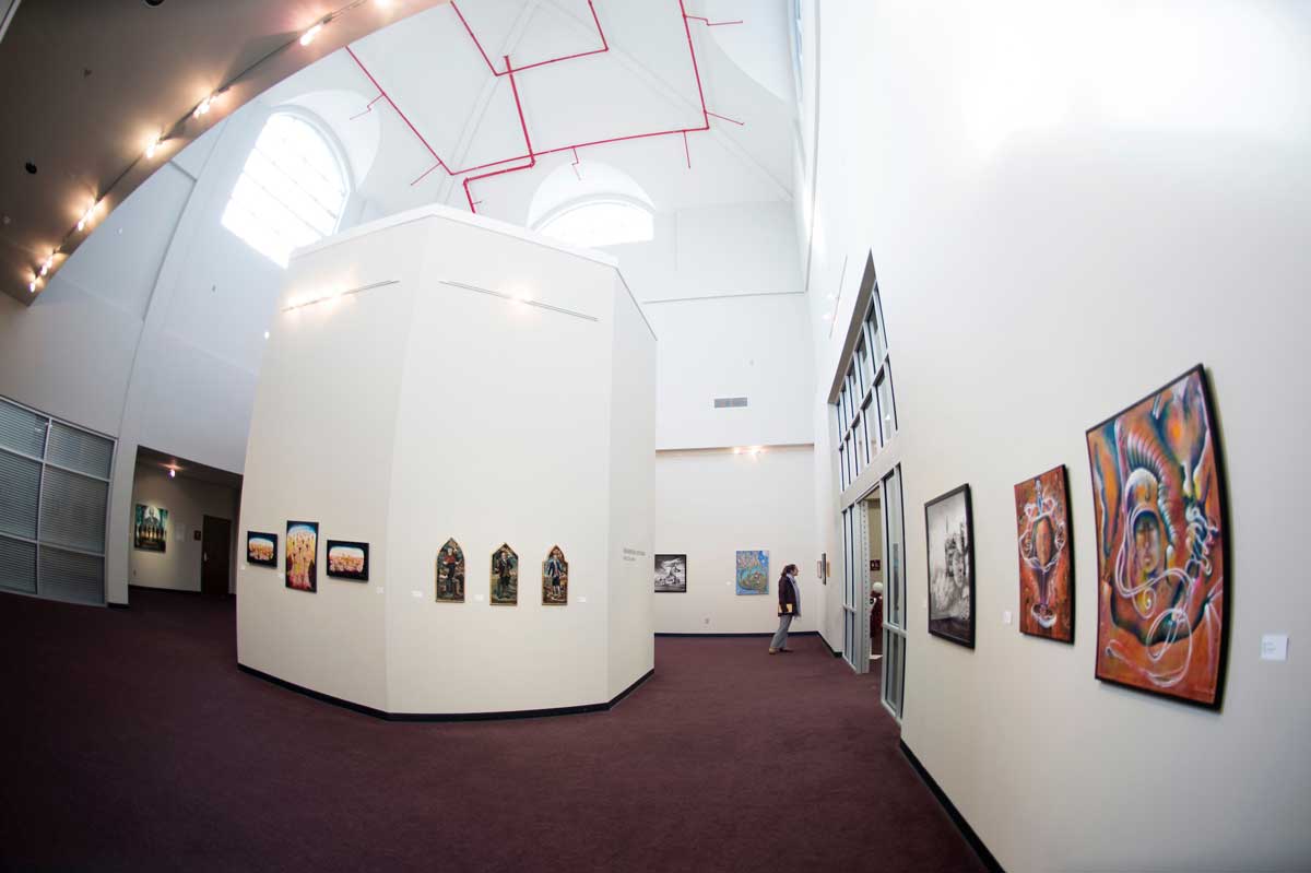 Inside the Cullis Wade Depot gallery