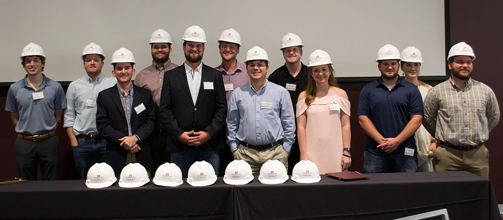 Class of 2018: (Pictured, L to R): Jonathan “Jon Luke” Cave, Thomas “Alex” Gray, Matthew Harkey, Charles “Chipper” Cary, Jansen Fuller, Adam Sims, John “Caleb” Crawford, Regan Horn, Harrison Walker, Seth Gillett, Cora Howell, Tyler Bexley (Not Pictured): Johnathan “Hunter” Burcham, Davis Byrd, Montrel Davis, Justin McKenzie, Ky Reynolds