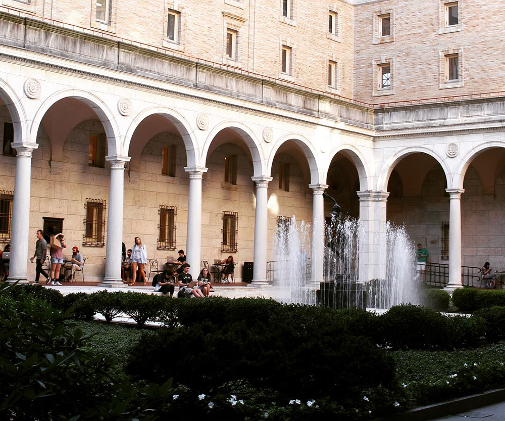 Boston Public Library Courtyard