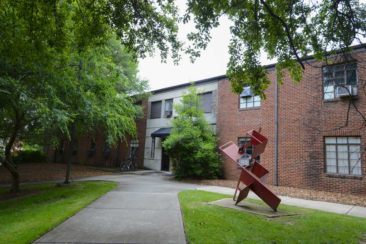 Outside Freshmen Hall