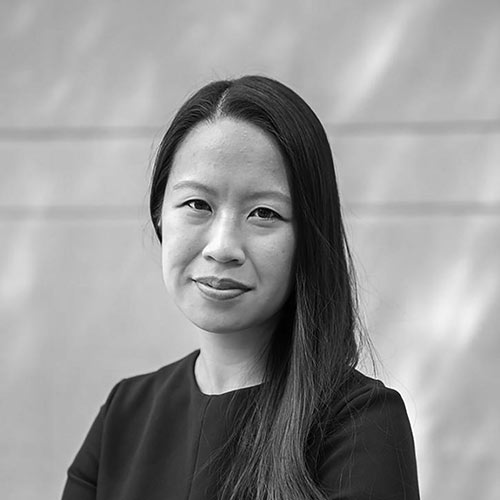 Ann Lui black and white headshot