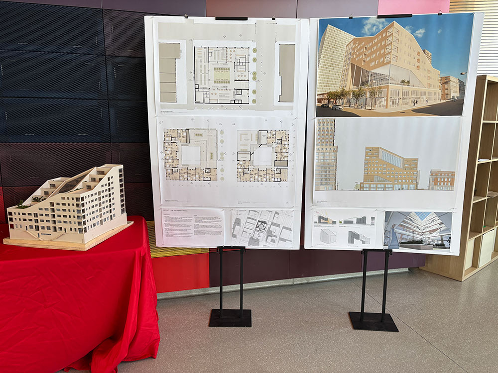 Bifrost project board on display at AIA Memphis
