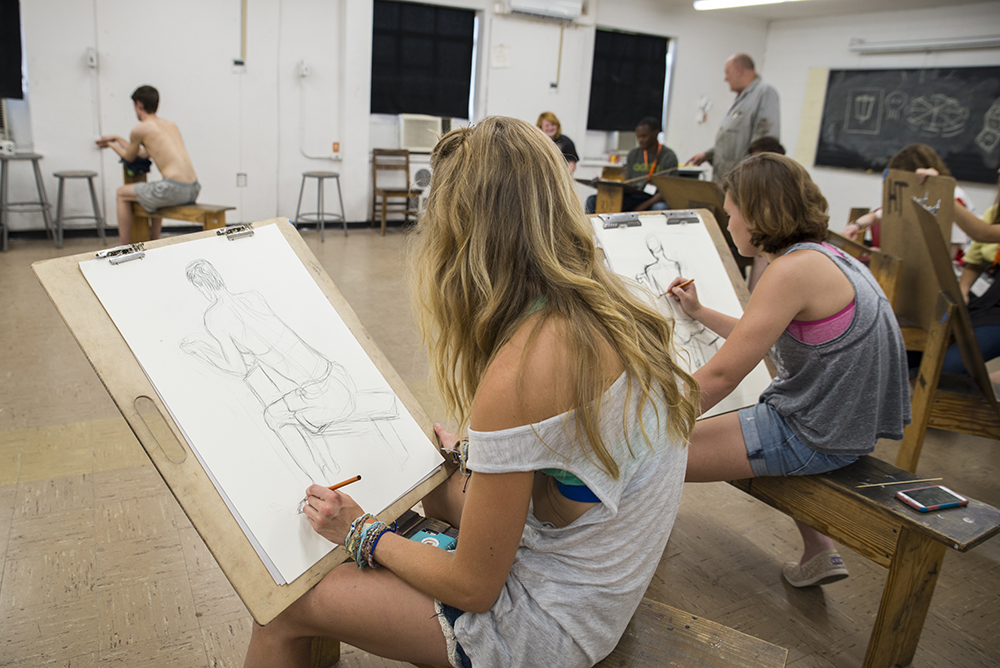 Mississippi State University's INvision Visual Arts Summer Program.
 (photo by Sarah Dutton / © Mississippi State University)