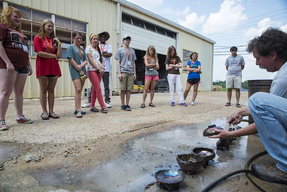 Mississippi State University's INvision Visual Arts Summer Program.
 (photo by Sarah Dutton / © Mississippi State University)