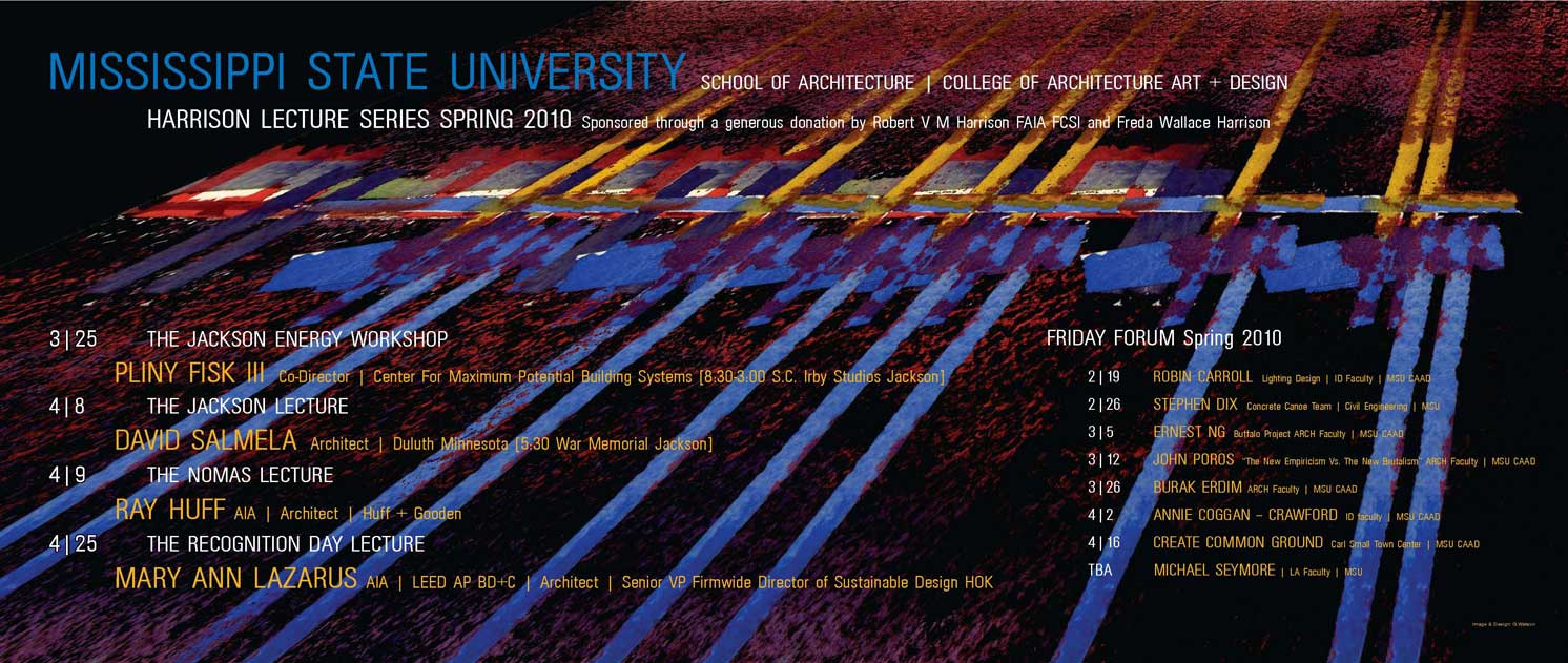Harrison Lecture Series - Spring 2010