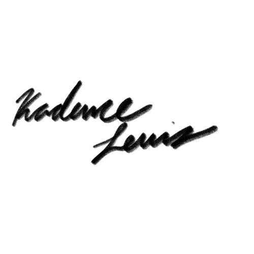 Signature of Kadence Lewis