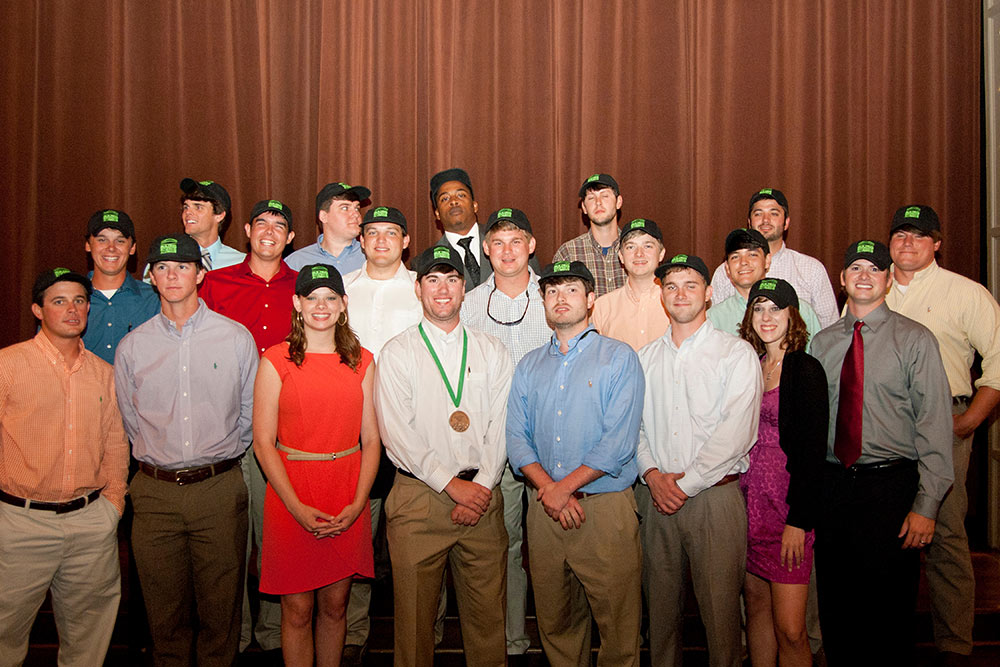 Class of 2012 Front Row (l to r): Ryan Monk Johnathon Horton Abbey Bridges Wesley Rayner Benjamin Bennett Austin Holder Kaila Pope Michael Thomas Middle Row (l to r): Cole Walker Michael Kelly Ryan Chris Ratzlaff Chris Newton Nathan Boddie Brian Little Back Row (l to r): 	Michael Weldon 	Jordan Perry 	Terrance Watson 	John Taylor Logan 	Robert Jordan