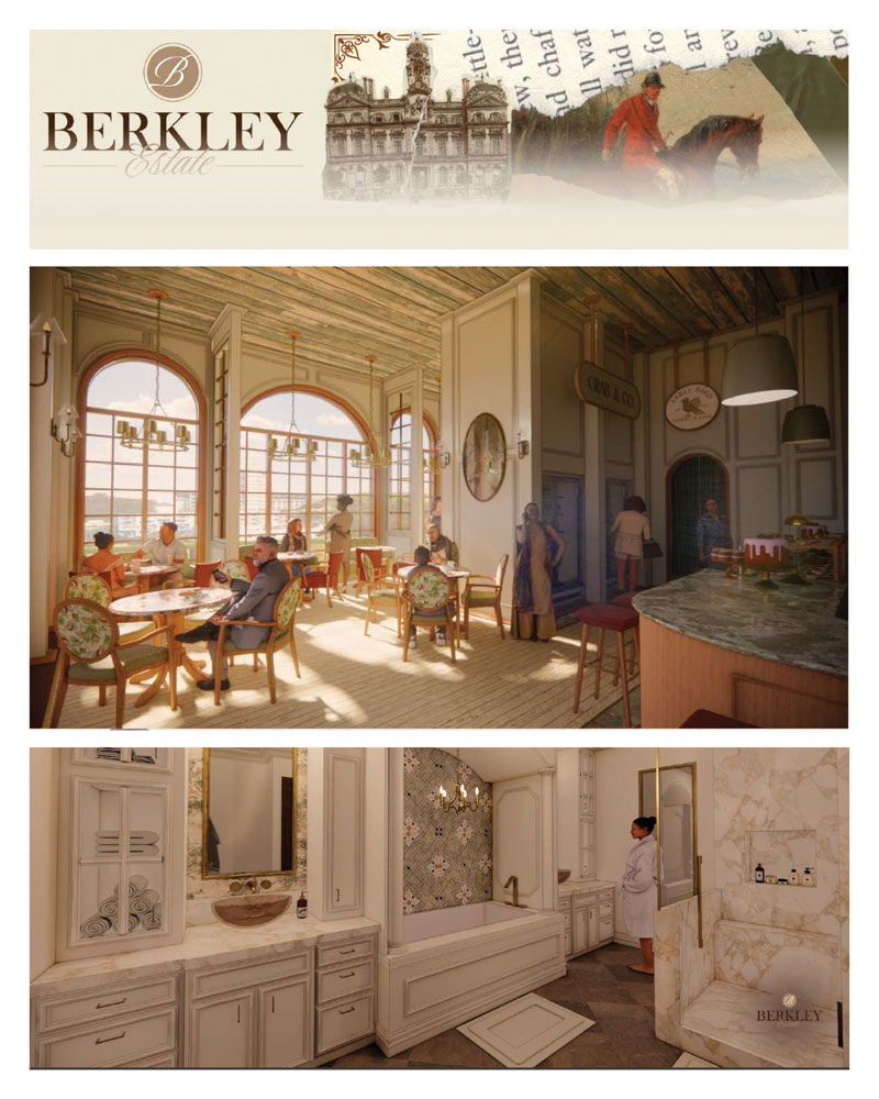 computer rendering of boutique hotel