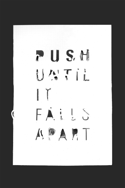 Cassie Hester - Push Until it Falls Apart