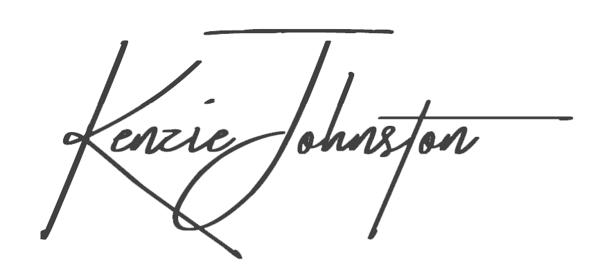Kenzie Johnston signature