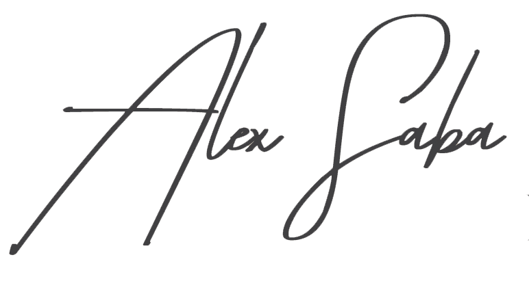 Alex Saba signature